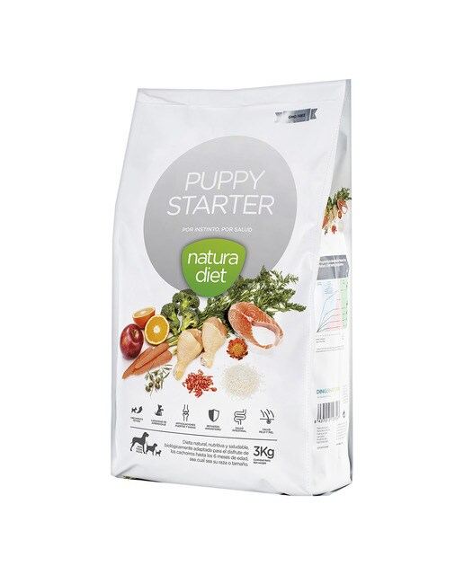 Imagen 0 de Pienso para perros cachorros Natura Diet Puppy Starter pollo y salmón 3 kg