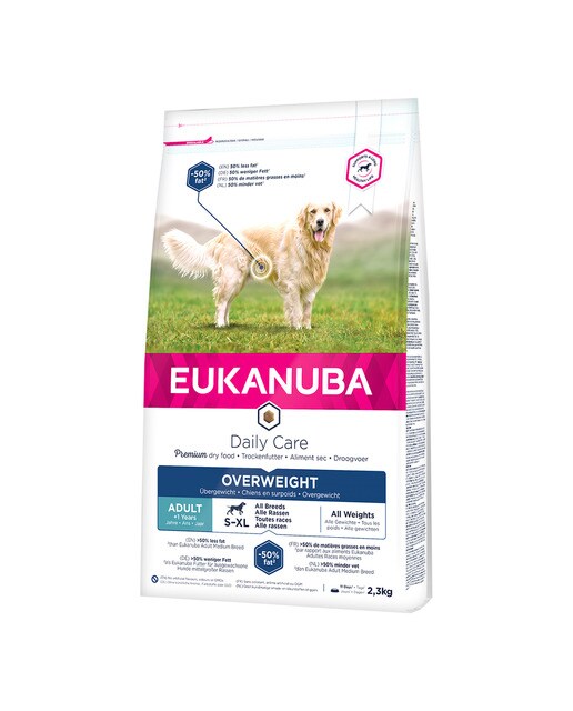 Eukanuba - Pienso para perros adultos Eukanuba Daily Care Sobrepeso-Esterilizado pollo y pavo