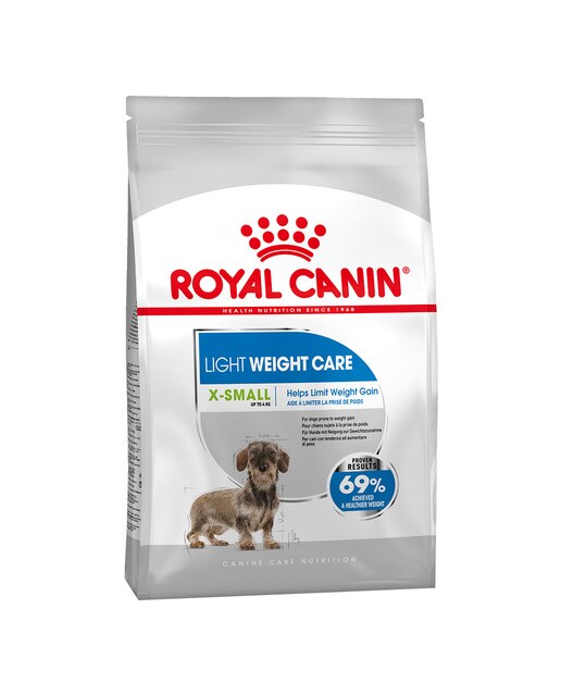 Royal Canin - Pienso para perros adultos Royal Canin X-Small Light Weight Care 1,5 kg