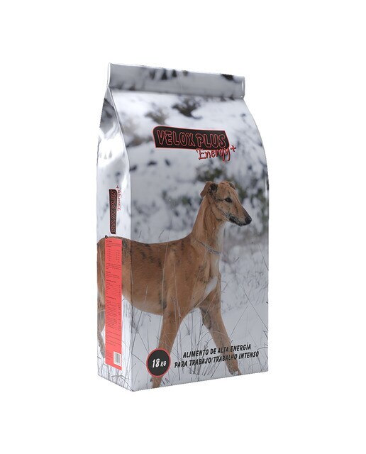 Pienso para perros adultos Velox Plus Energy+ cereales y carne 18 kg
