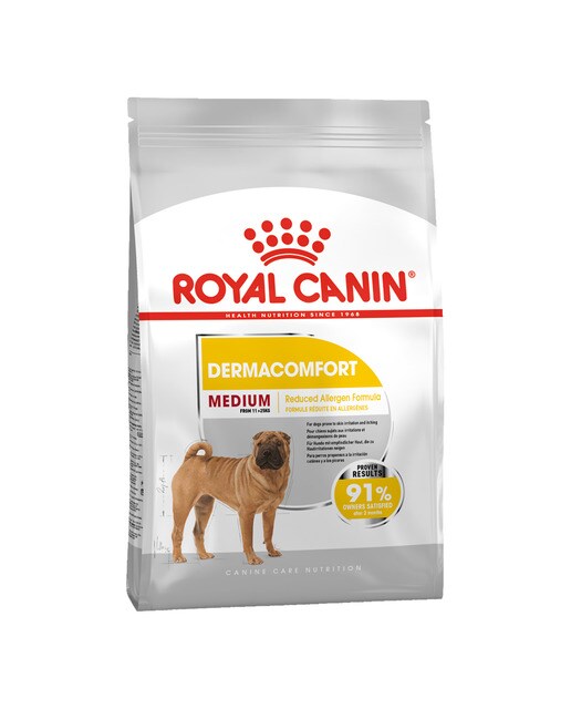 Royal Canin - Pienso para perros adultos Royal Canin Medium Dermacomfort