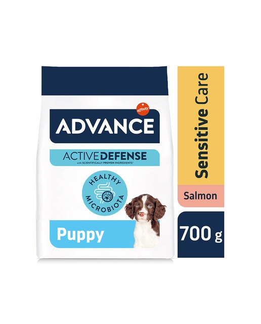Pienso para perros cachorros Advance Sensitive salmón y arroz 5