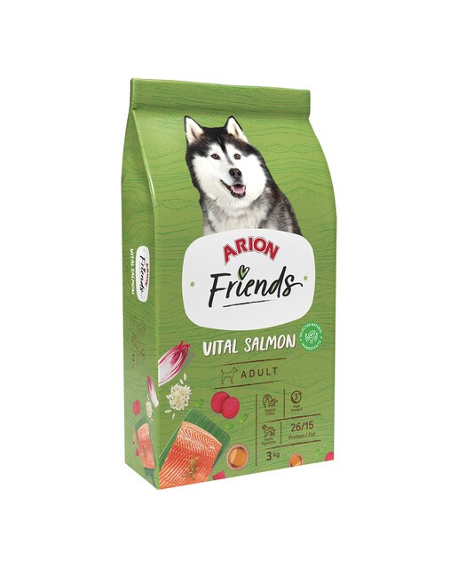 Imagen 0 de Pienso para perros adultos Arion Friends salmón y arroz
