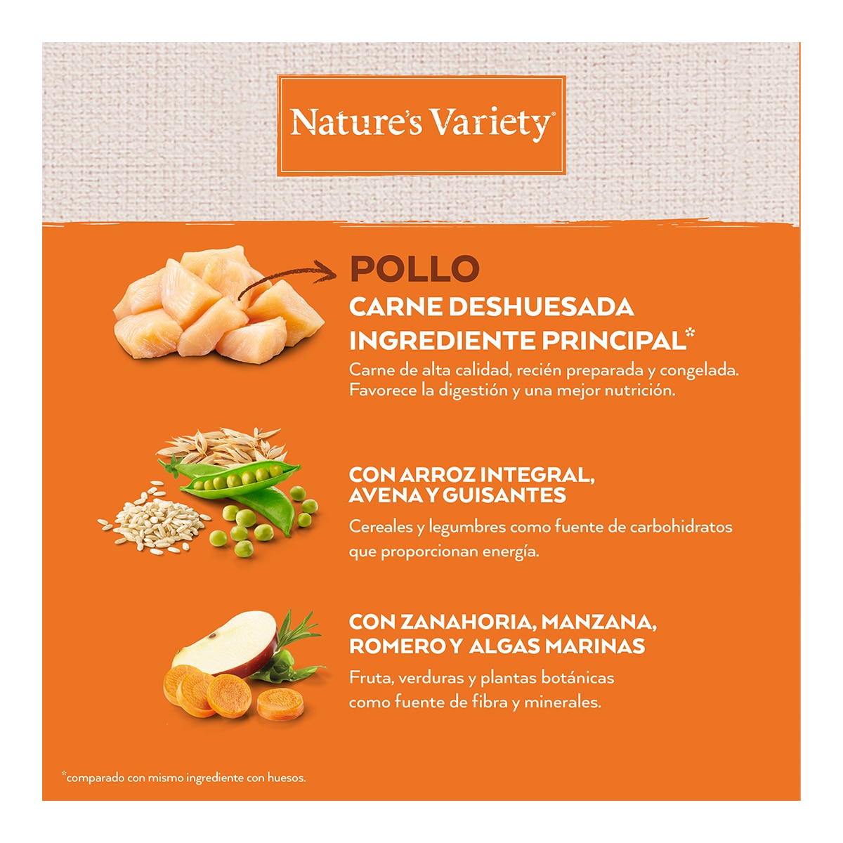 Pienso para perros cachorros medianos y grandes Healthy Grains Nature's Variety pollo 4