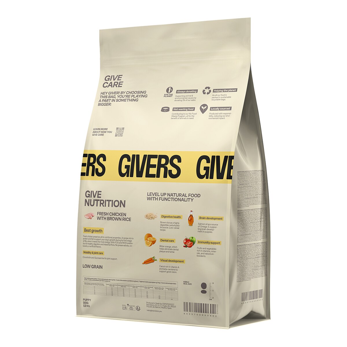 Pienso para perros adultos mini Givers salmón fresco y pescado blanco 3
