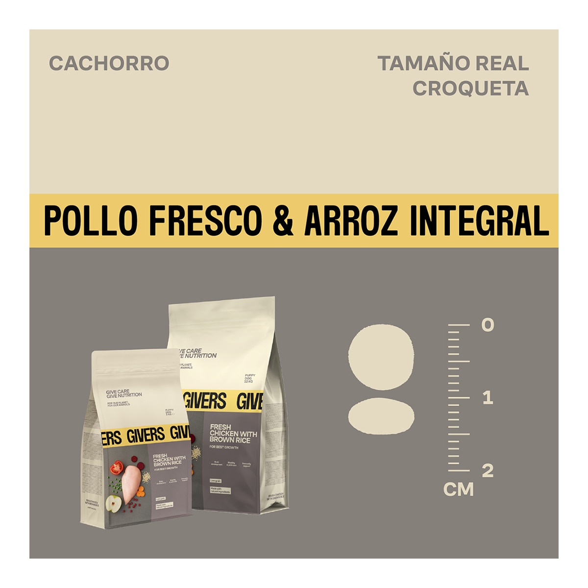 Pienso para perros adultos mini Givers salmón fresco y pescado blanco 4