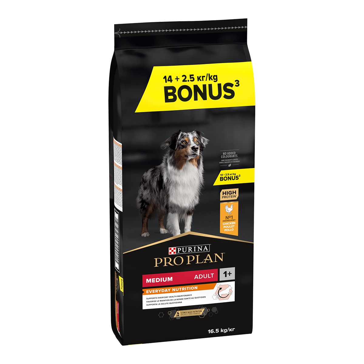 Purina Pro Plan - Pienso para perros adultos medianos Purina Pro Plan Everyday Nutrition pollo