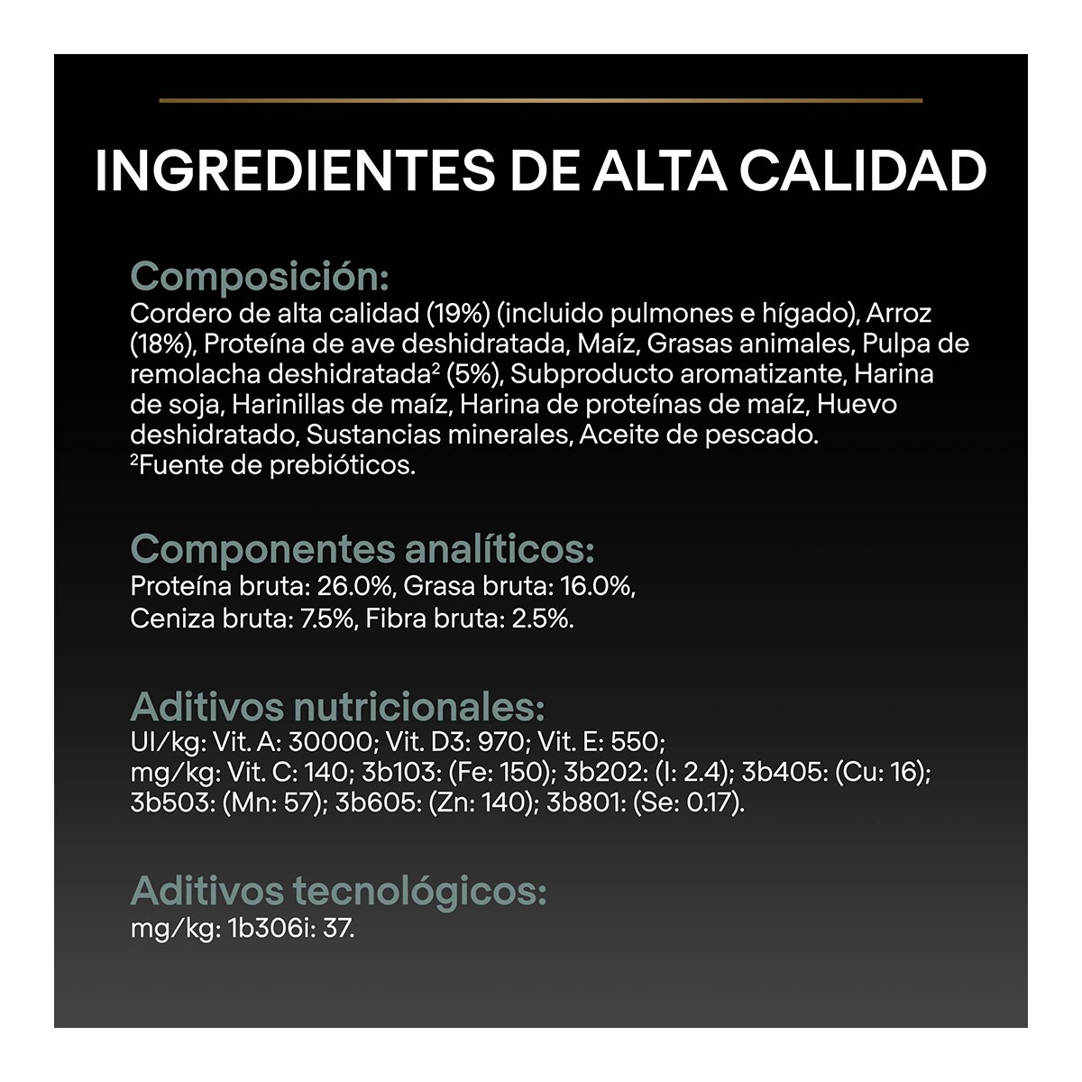 Pienso para perros adultos medianos digestión sensible Pro Plan cordero 14 + 2,5 kg 8