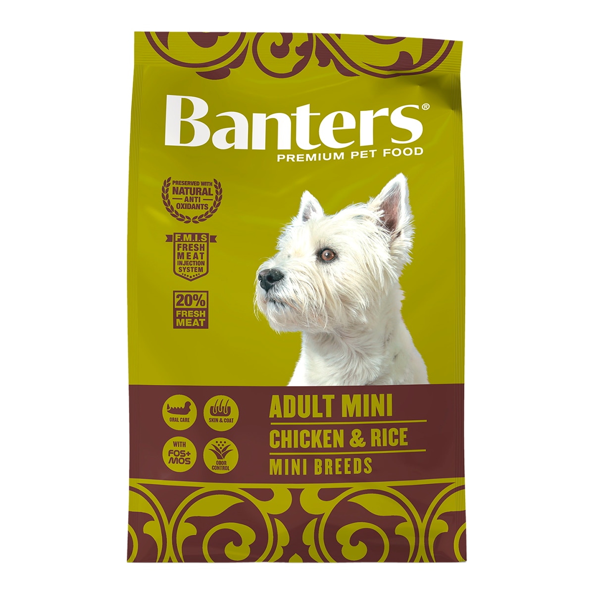 Imagen 0 de Pienso para perros adultos mini Banters pollo