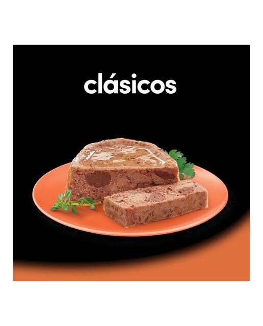Comida húmeda para perros adultos César paté Selección Clásicos 2