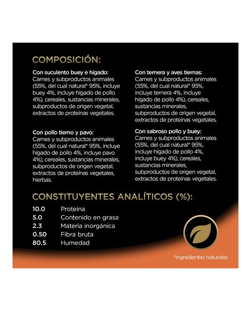 Comida húmeda para perros adultos César paté Selección Clásicos 3