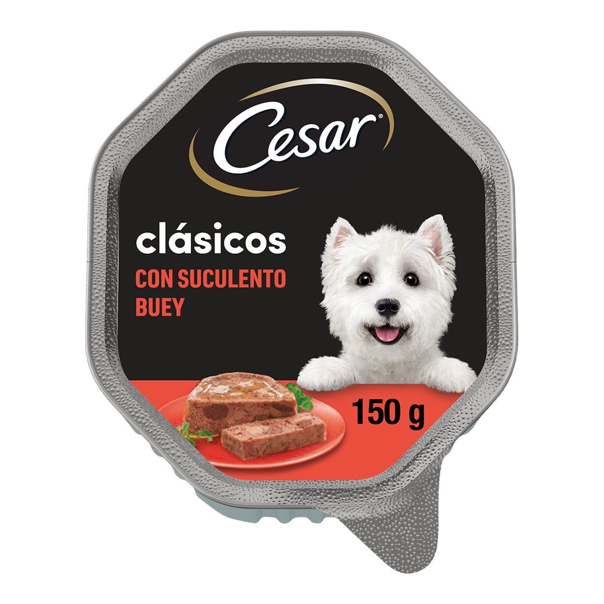 Cesar - Comida húmeda para perros Cesar Clásicos paté buey