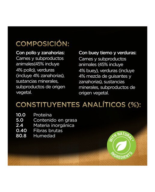 Comida húmeda para perros adultos Cesar Selección gelatina 4 x 100 g 3