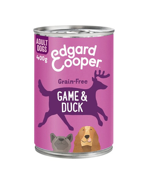 Edgard & Cooper - Comida húmeda para perros adultos Pequeños Medianos Grandes Edgard & Cooper venado y pato…