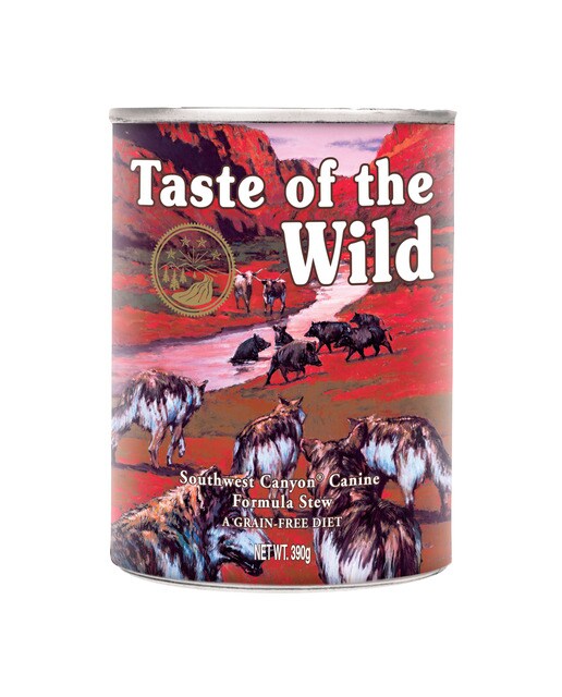 Taste of the Wild - Comida húmeda para perros adultos Taste of the Wild Southwest Canyon paté vacuno 390 g