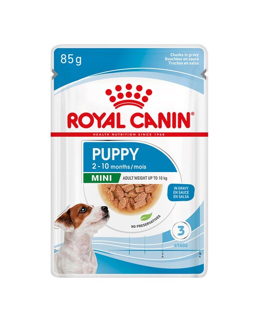 Royal Canin - Comida húmeda para perros cachorros pequeños Royal Canin en salsa