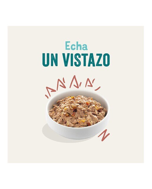 Comida húmeda para perros sénior Edgard & Cooper paté pollo y salmón 150 g 2