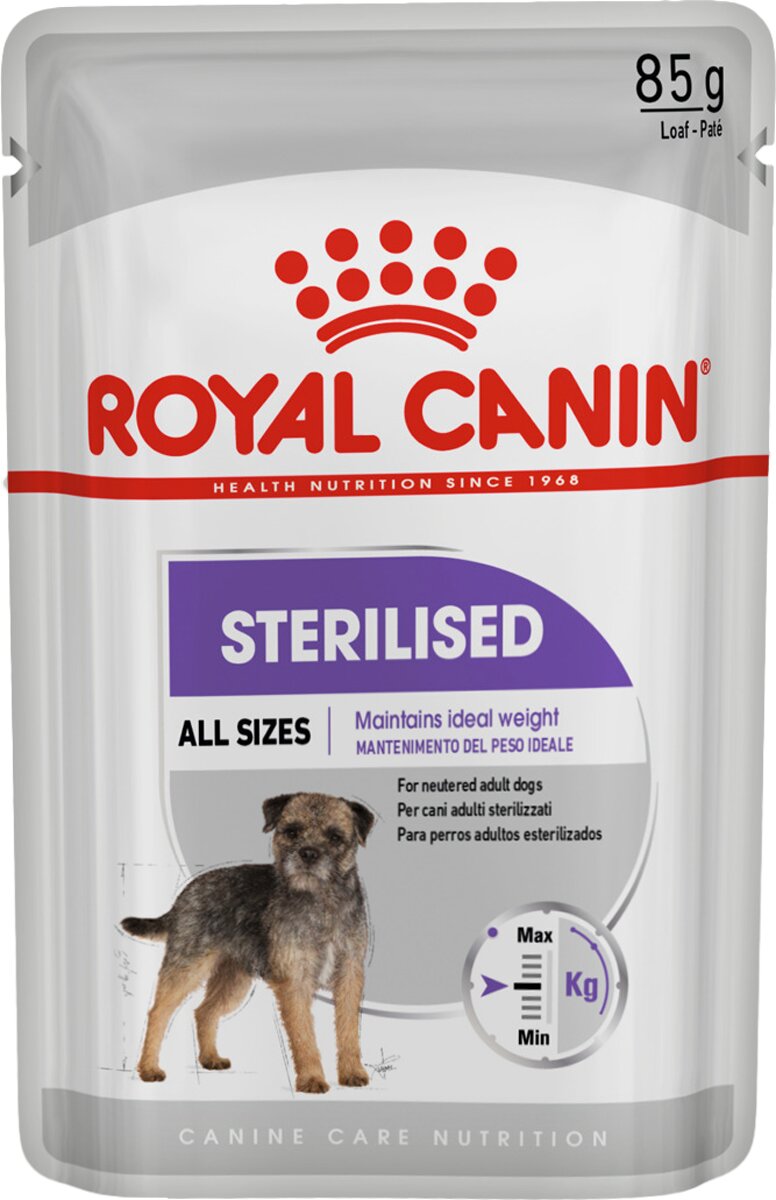 Royal Canin - Comida húmeda para perros adultos Royal Canin Sterilised All Sizes