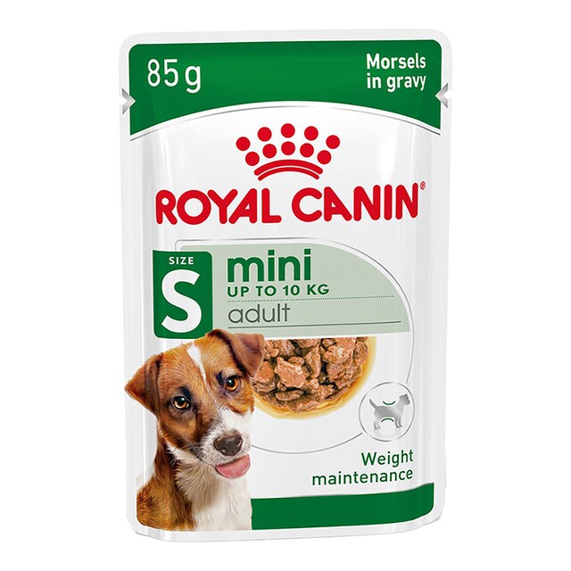 Imagen 0 de Comida húmeda para perros adultos pequeños Royal Canin Mini Adult en salsa