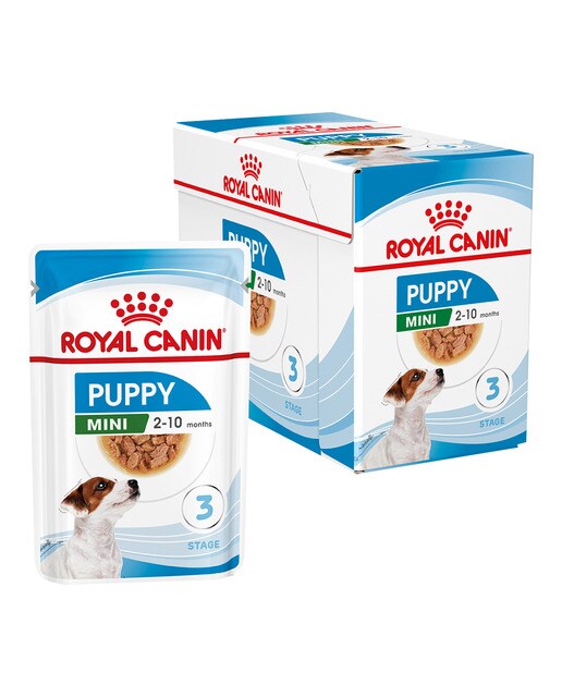 Royal Canin - Comida húmeda para perros cachorros pequeños Royal Canin en salsa