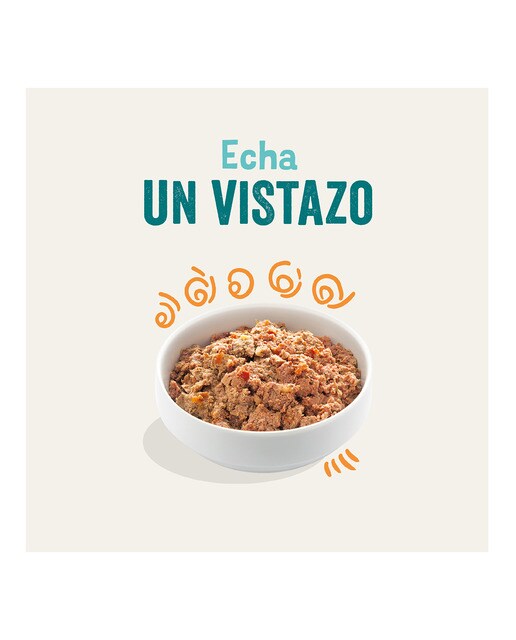 Comida húmeda para perros adultos Edgard & Cooper paté grain free pollo y pavo 2