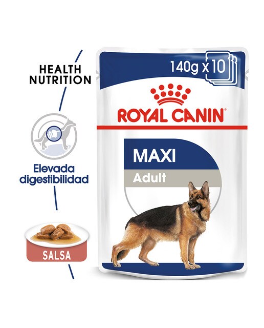 Comida húmeda para perros adultos grandes Royal Canin en salsa 4
