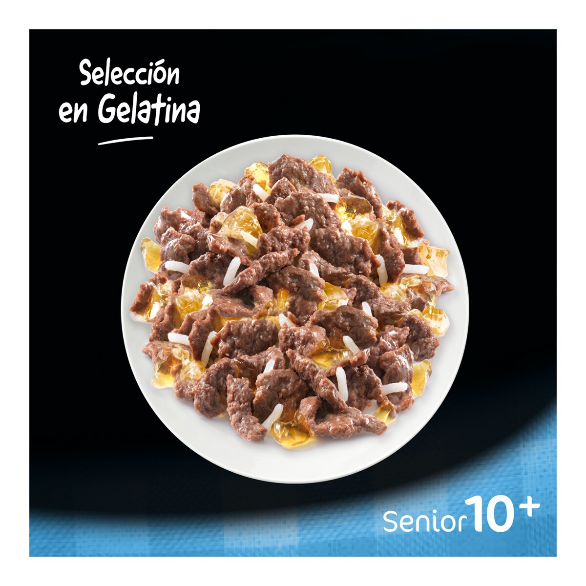 Comida húmeda para perros Senior César +10  selección en gelatina 4 x 100 g 2