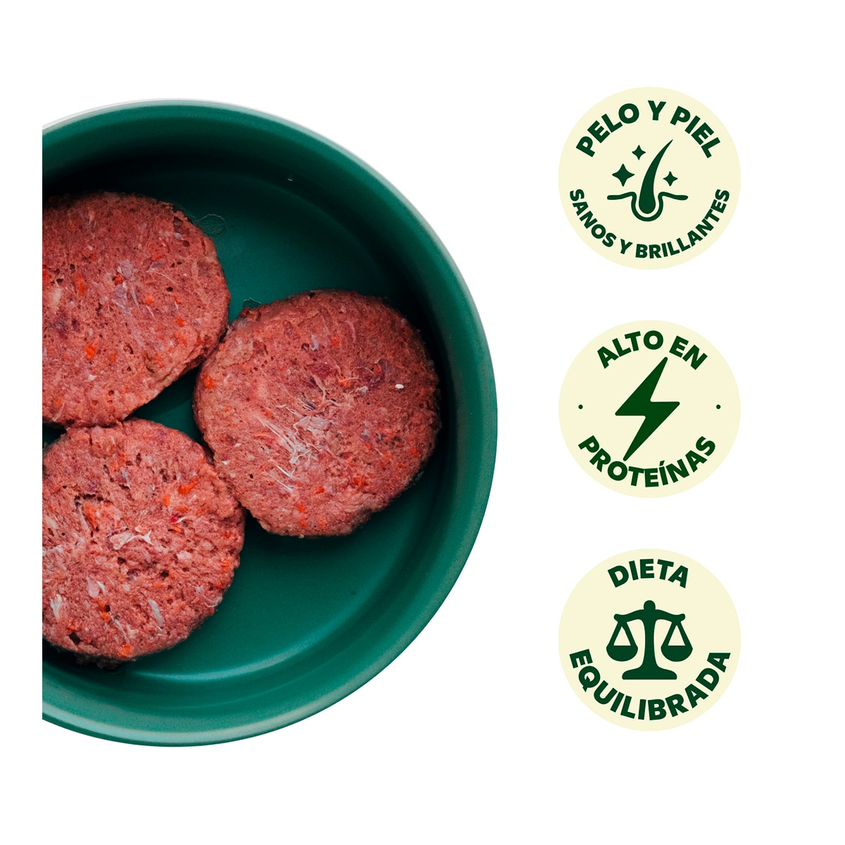 Comida húmeda para perros Wild Balance barf congelado conejo y verduras 1 kg 6