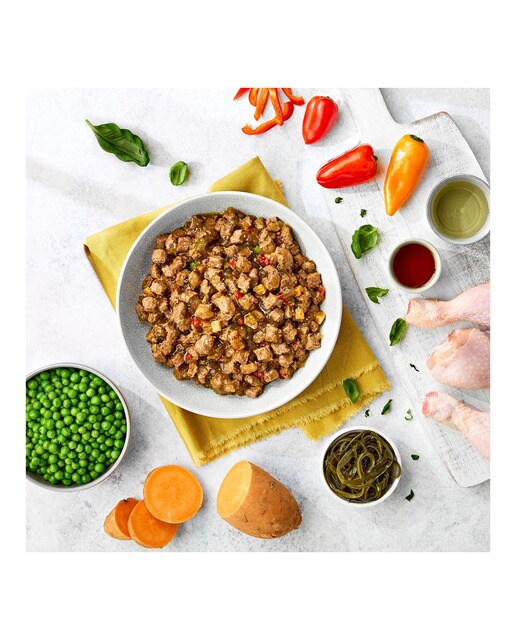 Comida húmeda para perros adultos Naturo pollo y vegetales grain free 390 g 3