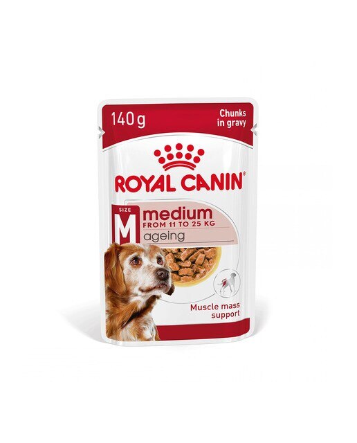 Comida húmeda para perros sénior medianos Royal Canin en salsa 10 x 140 g 3