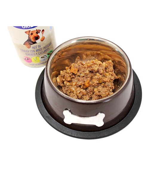 Comida húmeda para perros adultos Biazoo paté de ternera y pollo 395 g 4