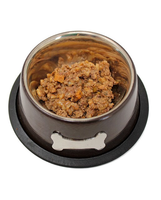 Comida húmeda para perros adultos Biazoo paté de ternera y pollo 395 g 5