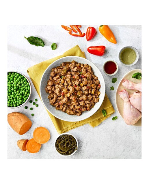Comida húmeda para perros adultos Naturo pollo grain free en salsa 100 g 2