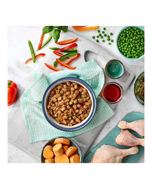Comida húmeda para perros adultos Naturo pato y pollo grain free en salsa 100 g 3
