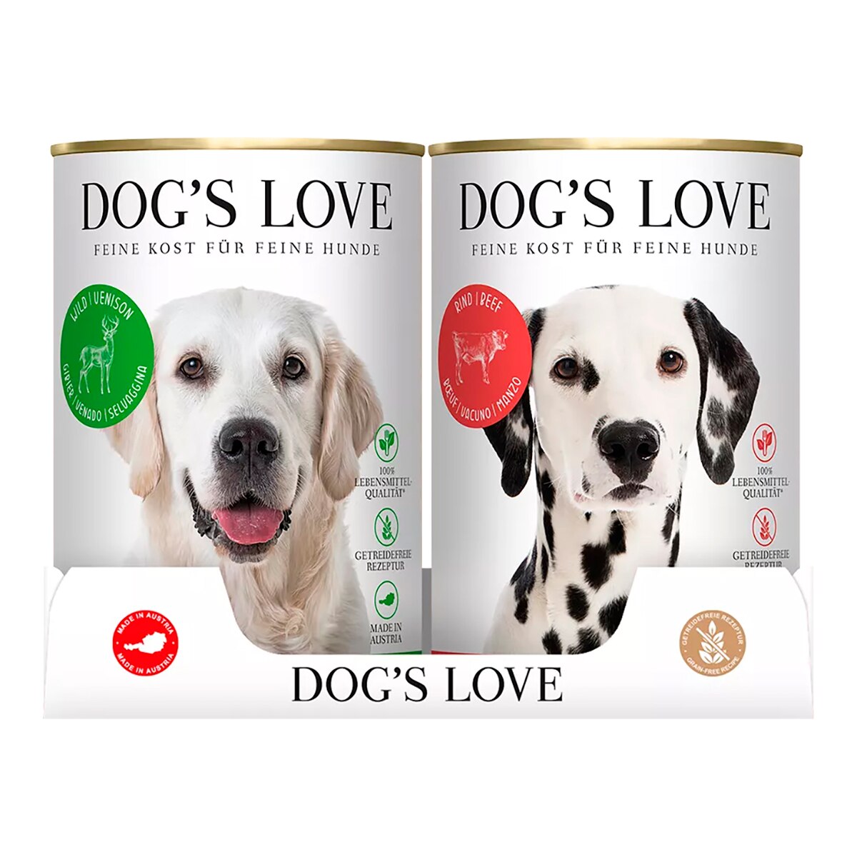 Comida húmeda para perros adultos Dog's Love carne de vaca , pollo, cordero, pescado, pavo, caza 6 x 800 g 3