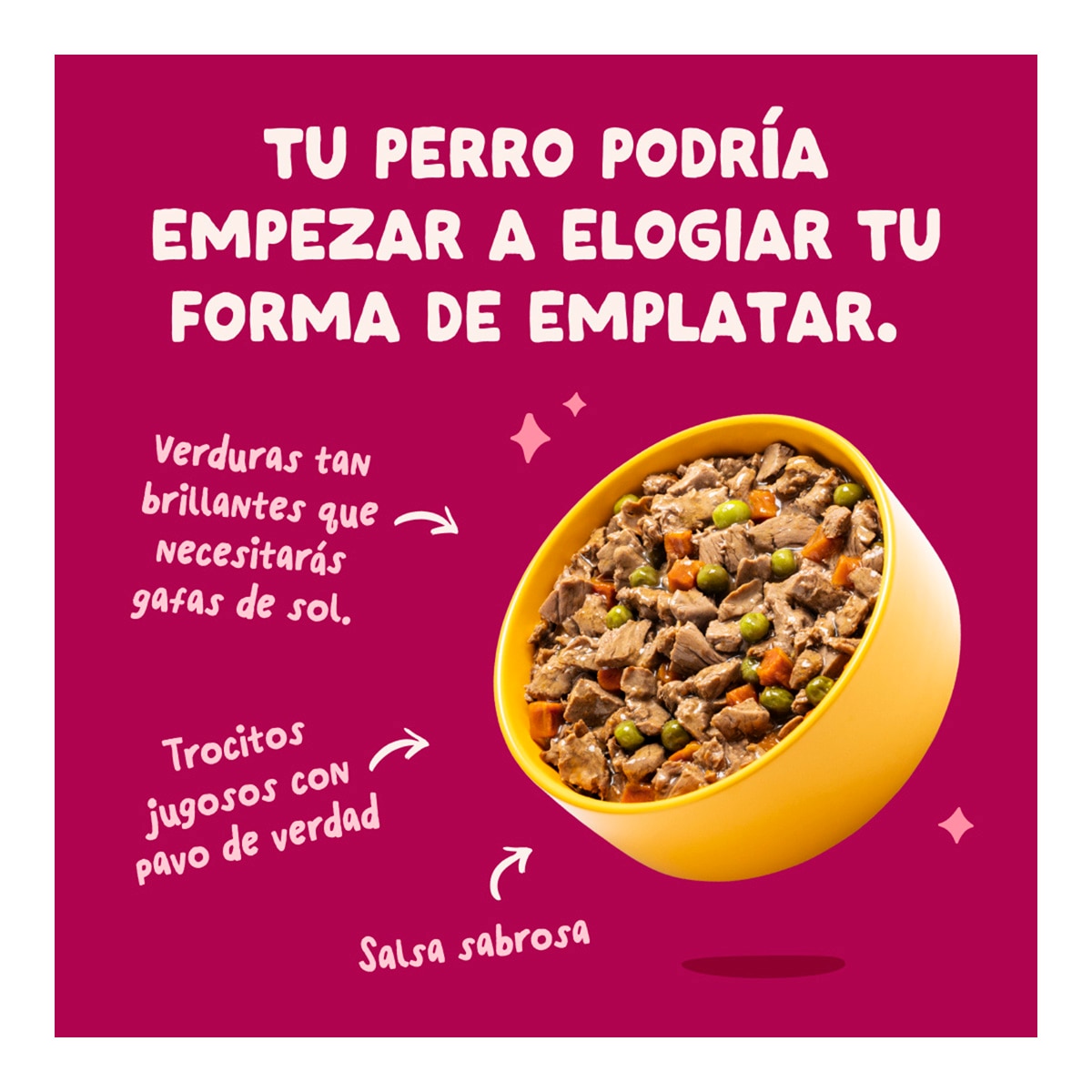 Comida húmeda para perros cachorros estofado de pavo Edgard&Cooper 6