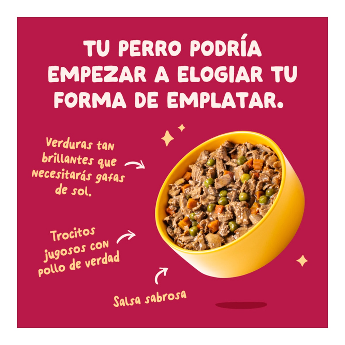 Comida húmeda para perros adultos estofado pollo Edgard&Cooper 150 g 6