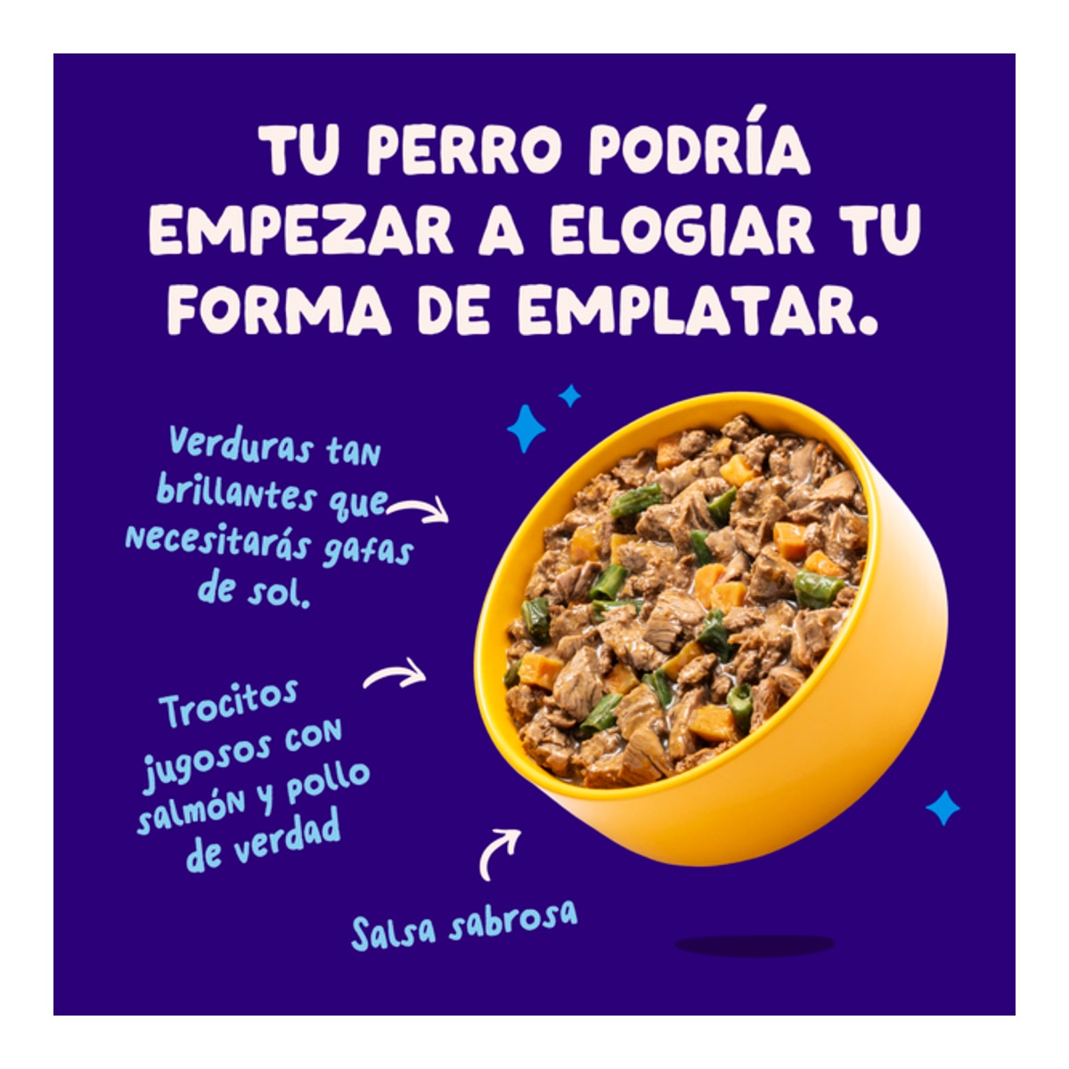 Comida húmeda para perros adultos estofado de salmón y pollo Edgard&Cooper 150 g 6