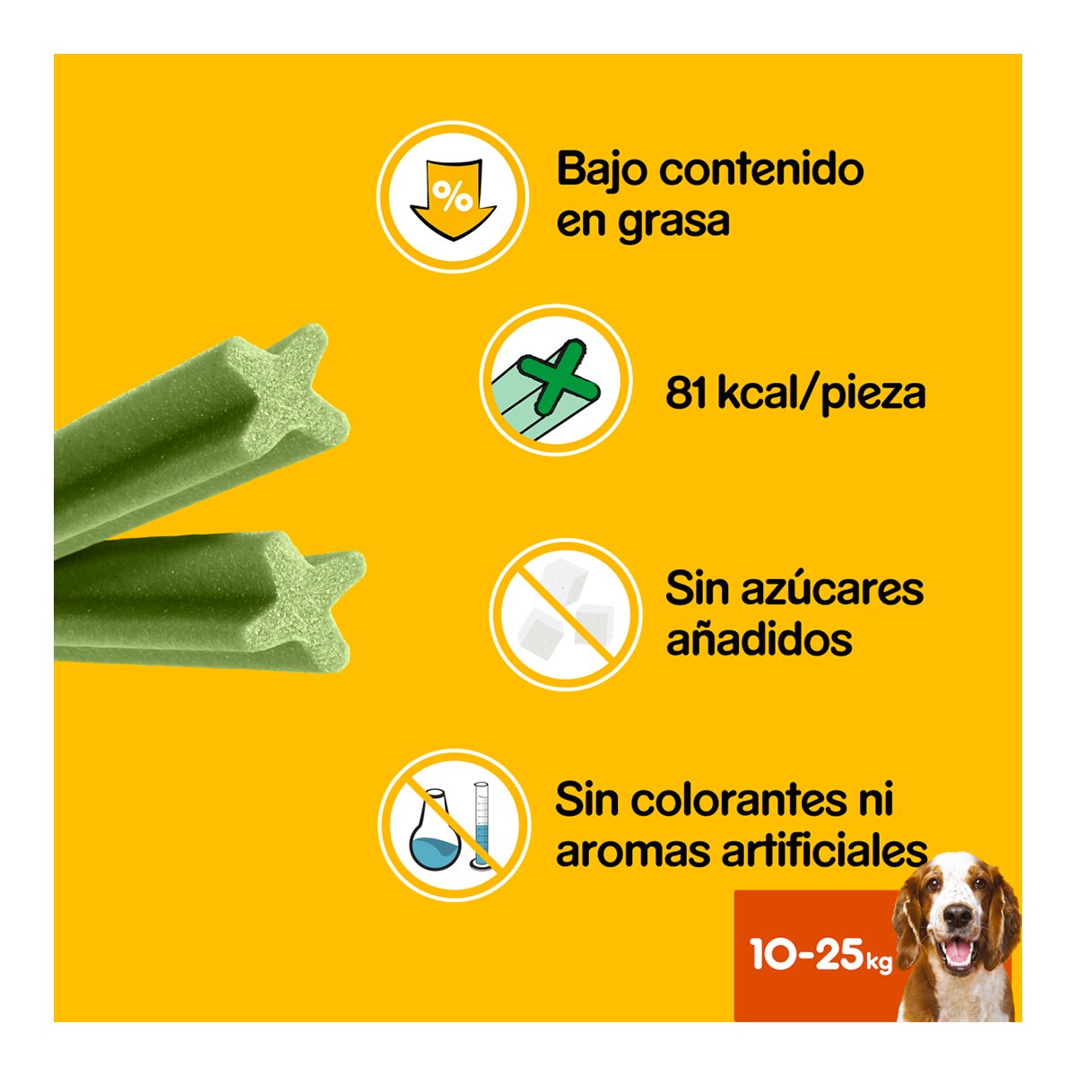 Snack para perros medianos Pedigree Dentastix Fresh 5