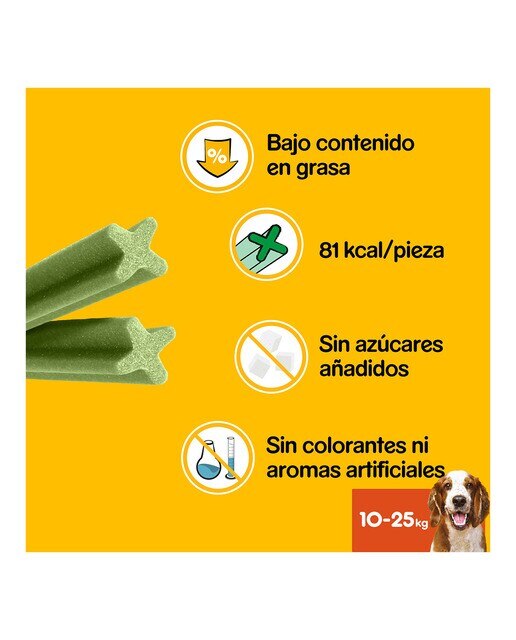 Snack para perros medianos Pedigree Dentastix Fresh 8