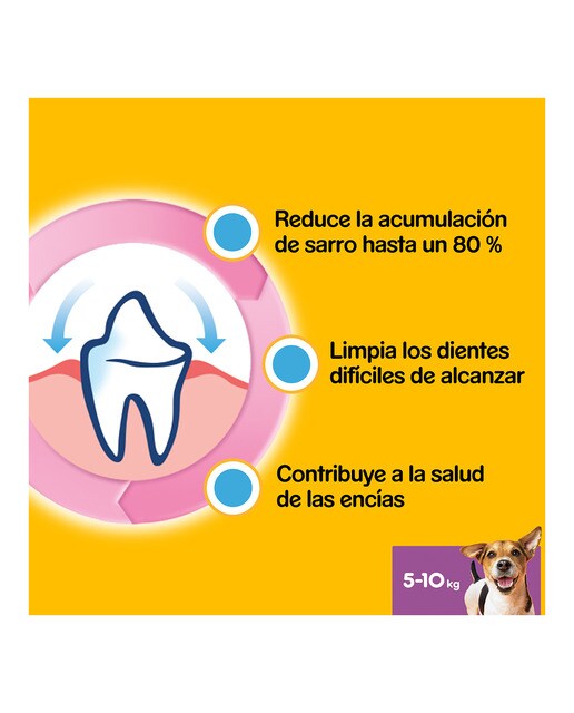 Snack para perros mini y pequeños Pedigree Dentastix 6