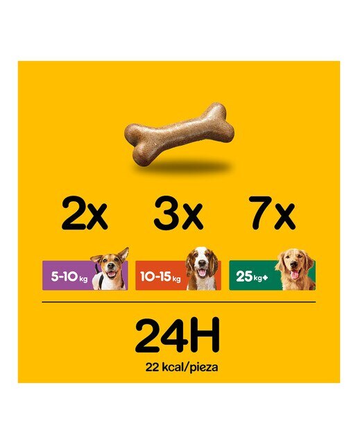 Snack para perros adultos Pedigree galletas Biscrok Multi Mix 500 g 4