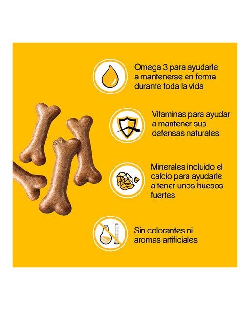 Snack para perros adultos Pedigree galletas Biscrok Multi Mix 500 g 5