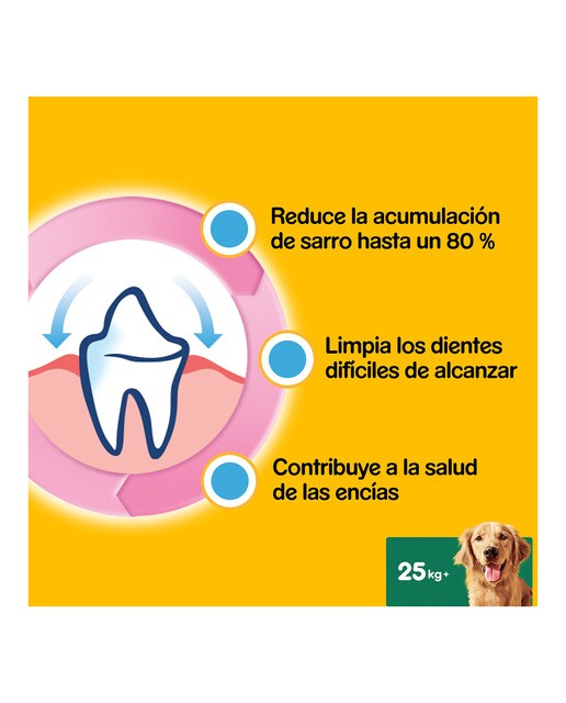 Snack para perros grandes Pedigree Dentastix 6