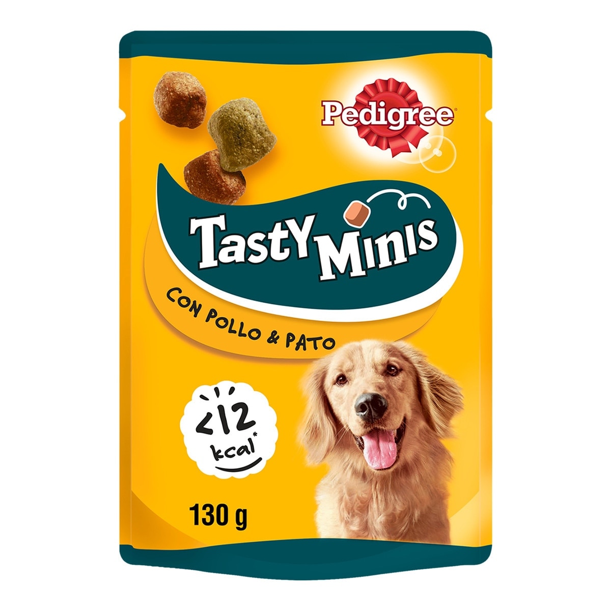 Pedigree Tasty - Snack para perros adultos Pedigree Tasty Chewy cubes pollo y pato 130 g