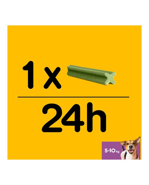 Snack para perros mini y pequeños Pedigree Dentastix Fresh 4
