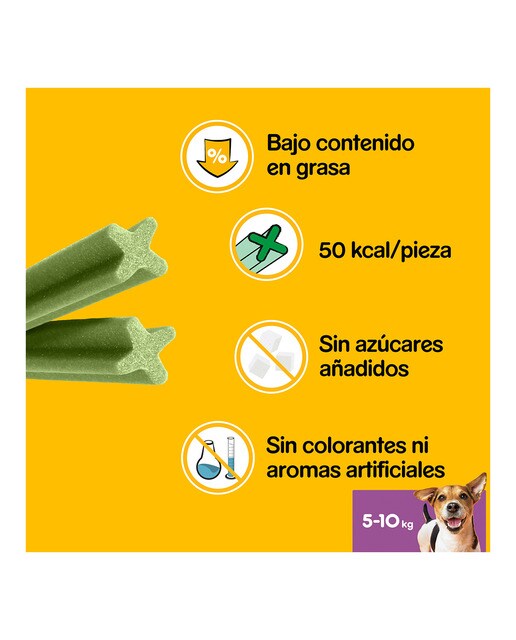 Snack para perros mini y pequeños Pedigree Dentastix Fresh 7