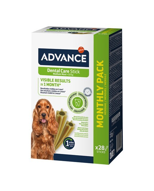 Snack para perros medianos y grandes Advance Dental Care Stick