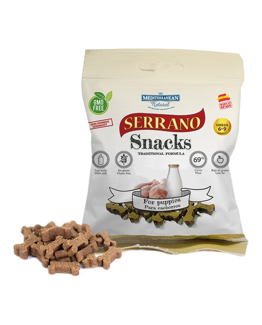 Snack para perros cachorros Mediterranean Natural Serrano 85 g 2