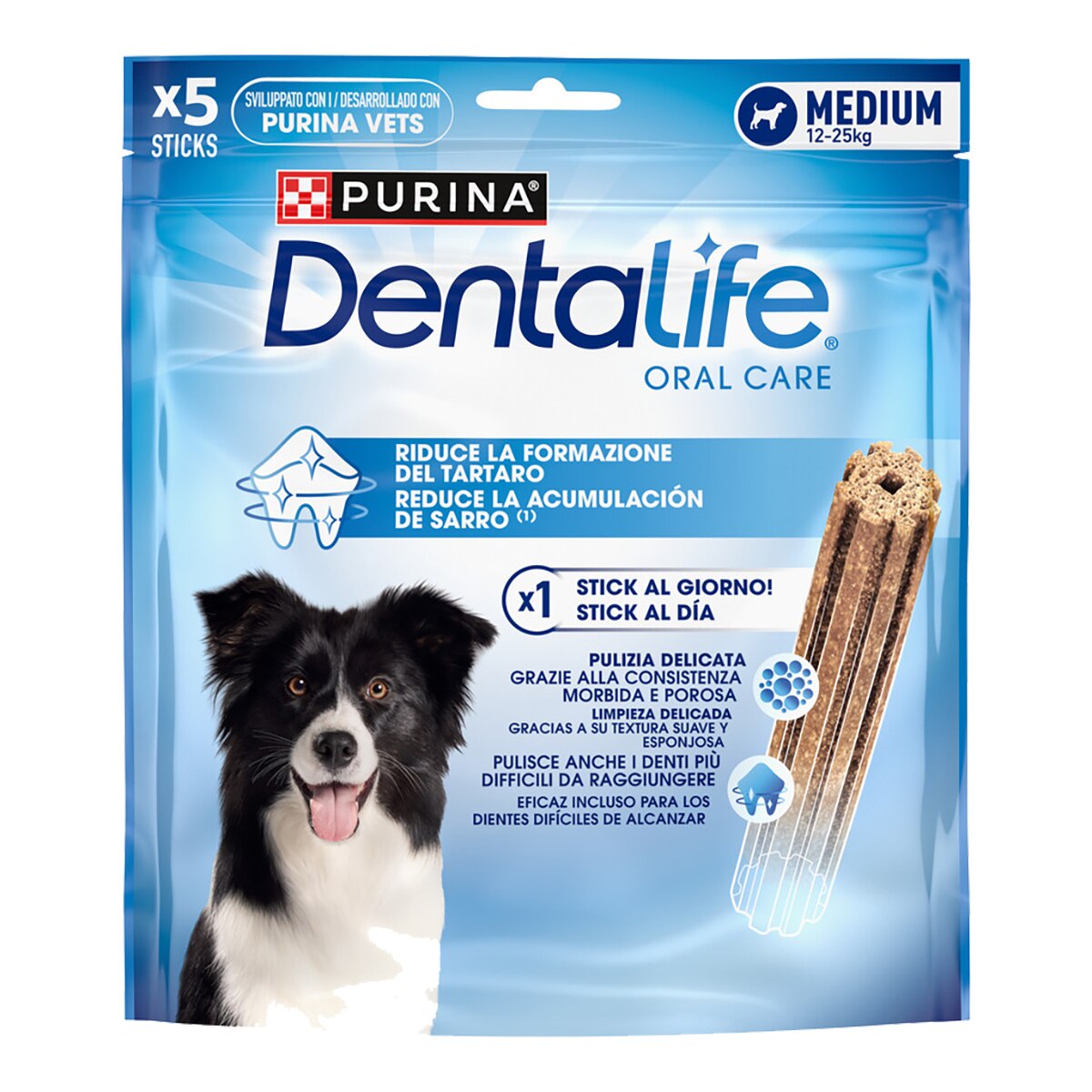Purina Dentalife - Snack dental para perros medianos Purina DentaLife Daily Oral Care